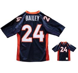 Stitched football Jerseys 24 Champ Bailey 2006 mesh Legacy Retired retro Classics Jersey Men women youth S-6XL