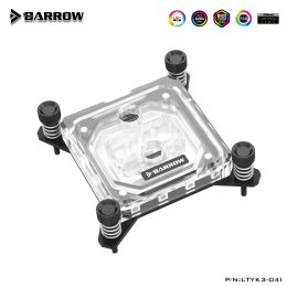 Cooling Barrow CPU Water Block use for Intel LGA1150 1151 1700 1200 X99 AMD AM3 Socket RGB Light compatible 5V GND Header in Motherboard