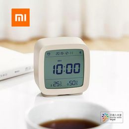 Xiaomi Cleargrass Bluetooth Alarm Clock Temperature Humidity Display LCD Screen Adjustable Nightlight With Mijia APP Smart Home