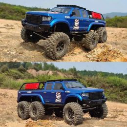 CROSSRC AT6 6WD RTR 1/10 RC Cars Remot Control car Electric Vehicles Model Crawler Buggy Car with Front Rear Off-road Diff Lock