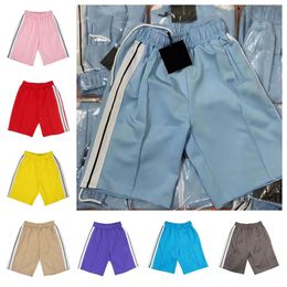 palmThe new 20SS lmels light blue casual sports shorts for men and women with white stripes on the sidesS-XL1