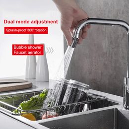 Kitchen Dropshipment Connector Faucet Aerator 360 Rotate Water Saving Tap Nozzle Bubbler Sprayer Sink Mixer Supplies