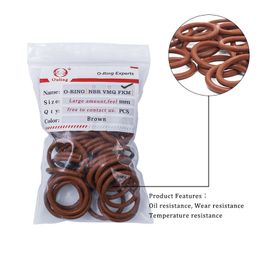 3PCS/lot Fluorine rubber Ring Brown FKM O ring Seal OD31/32/33/34/35/36/37/38/39/40*3mm Rubber O Ring Seal Oil Ring Fuel Gaskets