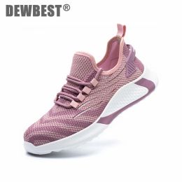 Boots Womens Work Boots Safety Shoes Steel Toe Lightweight Breathable Hike Sneakers Construction Shoes for Women