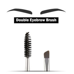 1PC Eyelash Eyebrow Brush Double Head Brush Mascara Wand Applicator Spoolers Eye Lashes Makeup Tools Maquiagem TSLM2