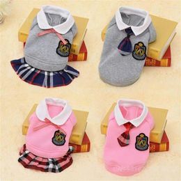 Dog Apparel 1PCS Pet Couple Shirt Cute Design Easy To Clean Pographing Costumes Chihuahua Clothing