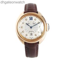 Luxury Fine 1to1 Designer Watch Carter Womens Watch Key Series 18k Rose Gold Calendar Automatic Mechanical Watch Womens Classic Fashion Chronograph Watch