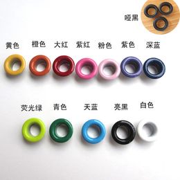 colorful DIY leather craft scrapbook eyelet and grommets set 4mm/5mm