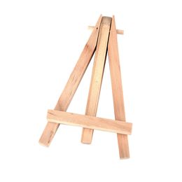 Natural Wood Mini Easel Frame Tripod Resin Mould Craft Display Stand Children Painting Craft for Drawing Board Home Decoration