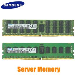 RAMs Samsung DDR4 Ram 8GB 4GB 16GB 32GB PC4 2133MHz 2400MHz 2666MHz 2133P 2400T 2666V ECC REG Server Memory Support X99 Motherboard