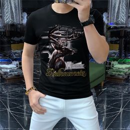 New 2024 Mens T shirt High quality Tess Designer Casual Fashion Short Sleeve Europe America Men Women Round neck Tshirts Asian Size M-4XL