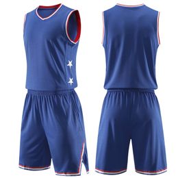 USA Men kids throwback basketball training jersey set College Basketball Sports clothing Custom Basketball Uniform Sets shorts