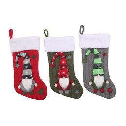 Personalized Knitted Christmas Stockings Family Stockings Monogram Stocking Custom Christmas Stockings Holiday Stocking Set