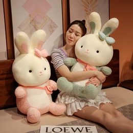 55/70CM Kawaii Bunny Plush Rabbit Baby Toys Cute Soft Stuffed Animals Pillow Home Decor For Children Baby Appease Toys Gift