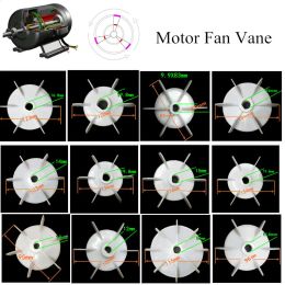 JW50 JW56 JW63 JW71 AO90-4P Dc Single-phase Motor Cooling Accessories Plastic Fan Vane Air Compressor Pump Replacement Parts