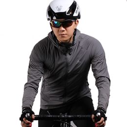 Ultralight Hooded Thin Bicycle Jacket Unisex Bike Windproof Coat Road MTB Aero Cycling Wind Coat Men Clothing Quick Dry Jackets
