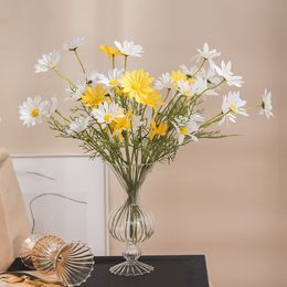 Flower Vase For Wedding Decor Centrepiece Glass Vase Rose Flowers Arrangement Handmade Table Vases For Flowers