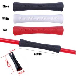 4pcs/lot High Quality Rubber Protector Sleeve Ultralight Line Pipe Sleeve Shift Brake Anti Scratch Bicycle Cable Protector