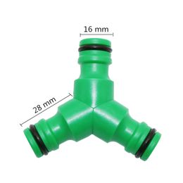 2-Way Garden Tap Water Splitter 1/2" 3/4" Female Thread Garden Hose Y Type Watering Adjustable Switch Water Controller Valve