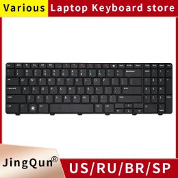 Keyboards NEW Keyboard for Dell Inspiron 15 15R N M 5010 N5010 M5010 0Y3F2G NSKDRASW 0JRH7K 9Z.N4BSW.A0R US laptop keyboard NEW