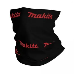 Scarves Makitas Bandana Neck Cover Printed Balaclavas Wrap Scarf Multi-use Headwear Running Unisex Adult Washable