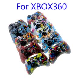 For Xbox 360 Controller Water Transfer Protective Silicone Case Water Transfer Printing Skin