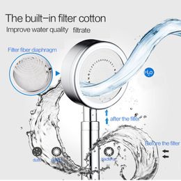 Zhang Ji High-end Large Aluminium Exquisite Filtro Doccia Shower head Water Saving High Pressure Bathroom Rainfall Shower Head