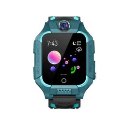 Watches Q19 2G Network Kids Smart Watch With SOS Camera Voice Chat Smartwatches Math Game Flashlight LBS Tracker SOS Flashlight Alarm C