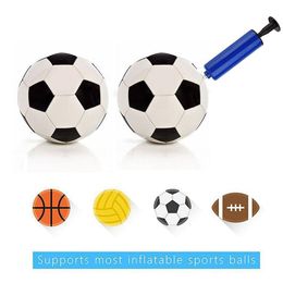 10PCS 6 Inch Ball Pump Set With 7 Needles 1 Nozzle 1 Hose Effective Air Pump For Football Basketball Volleyball Iator