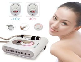 2 in 1 No Needle Mesotherapy Electroporation Cool Cold Hammer Skin Rejuvenation Wrinkle Removal Facial Lift Machine1230589