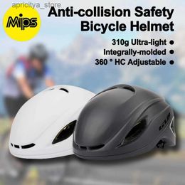 Cycling Helmets GUB MIPS Road Cycling Helmet 310g Intergrally-Molded Bike Helmet 58-62cm PC+EPS Anti-Collision Safety Bike Helmets for Men Women L48