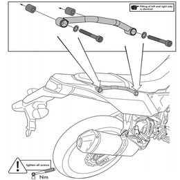 Motorcycle Accessories Passenger Rear Grab Handle Seat Hand Handle Grab Bar Rail FOR YAMAHA TENERE 700 Tenere700 XT700Z XTZ700