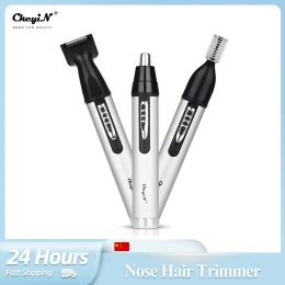 Trimmers CkeyiN Men Hair Clipper Professional Trimmer Cordless Nose Eyebrow Removal Painless Electric Shaver Machine Beard Razor Mower