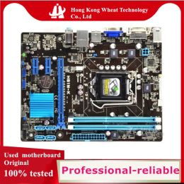 Motherboards Intel H61 H61MK motherboard Used original LGA 1155 LGA1155 DDR3 16GB USB2.0 SATA2 Desktop Mainboard