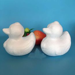 4pcs/9.5*9cm,Foam Solid Duck Polystyrene Styrofoam Decoration,DIY Christmas Party Ornament,Kindergarten painting props,kisd toys