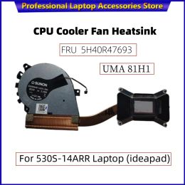Pads New Original For Lenovo ideapad Air 14 530S14ARR UMA 81H1 Laptop Radiator copper tube radiator FRU: 5H40R47693