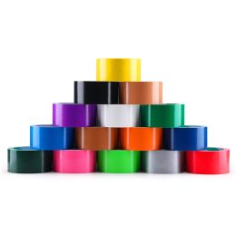 40mm Waterproof Sticky Adhesive Cloth Duct Tape 1Rolls Craft Repair Red Black Blue Brown Green Silvery 13 Colours 10M