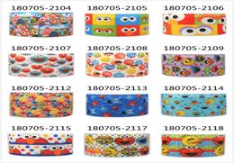 103903925mm Sesame street Grosgrain ribbon Sesame Street Cutie Cartoon ribbonFor hairbow etc4869718