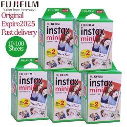 Camera 10100 sheets Fujifilm Instax mini 11/12/8/9/40/link 3 Inch white Edge films for Instant Camera mini 8 7s 25 50s 90 Photo paper