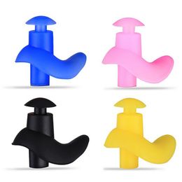 Silicone Swimming Earplugs Soft Waterproof Sleep Anti-noise Ear Plugs Diving Summer Outdoor Water Sports Accessories Profession