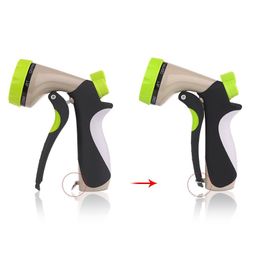 Garden Water Guns Hose Spray Nozzle Heavy-Nozzle Sprayer 8 Functions Car Washing Gardening Sprinkle Watering Tools