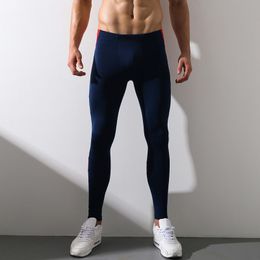 Men Thermal Underwear Winter Warm Men Long Printed Underwear Warm Leggings Men's Thermal Pants Polyester Blends