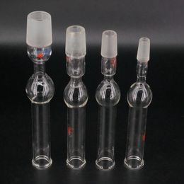 14/23 19/26 24/29 29/32 Joint Lab Glass Drying Tube Straight Shaped With Bulb