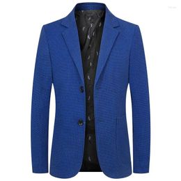 Men's Suits 2024 Spring And Autumn Middle Aged Suit Business Casual Dad's Wear Non Iron Top Coat