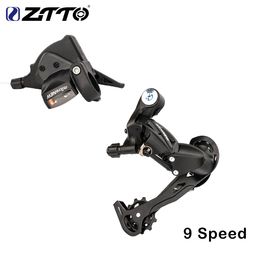 ZTTO MTB Bike 9 Speed 11-46T Cassette Shift Derailleur Hollow Steel 9S Freewheel Sprocket K7 Groupset For M430 M4000 M590 9V Kit