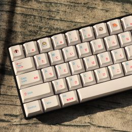 Accessories GMK sushi keycaps Japanese English PBT cherry profile key caps set for rk68/84/87/100/980/104/108 Mechanical Keyboard