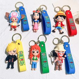 Fashion Cartoon Movie Character Keychain Rubber And Key Ring For Backpack Jewellery Keychain 083721