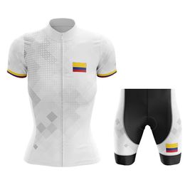 2020 Team Colombia Cycling Jersey Set Women's Cycling Clothing Road Bike shirts Suit Bicycle Bib Shorts MTB Wear Maillot Culotte