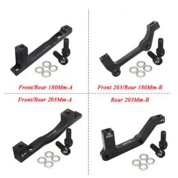 BUCKLOS Bike Disc Brake Adapter 180/203mm IS PM Bicycle Brake Rotor Adapter Aluminum Alloy Front Rear Brake Adapter Bicycle Part