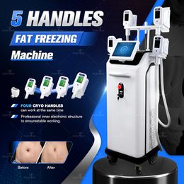 Fat Freezing Slimming Machine Double Chin Removal Skin Tightening Fat Reduction Vertical Cryolipolysis Cellulite Removal Beauty Machine
